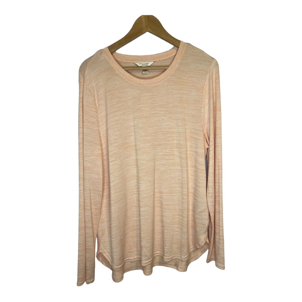 Banana Republic Luxespun Pink Stretch Sweater XL